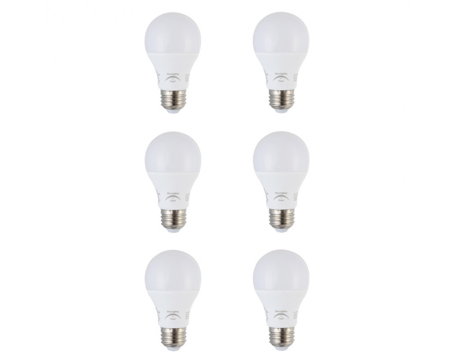 Elegant Light Bulbs - 2700K (A19LED803-6PK)