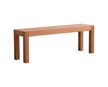 Elegant 50" Wooden Bench - Cherry Wood (AF110150CY)