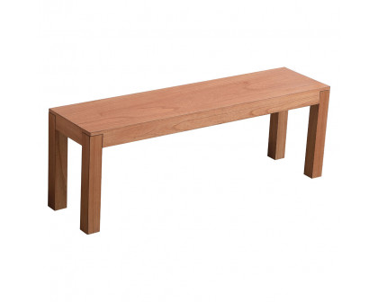 Elegant 50" Wooden Bench - Cherry Wood (AF110150CY)