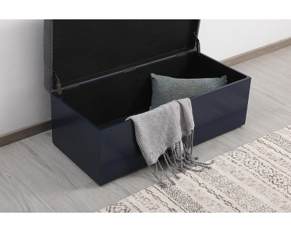 Elegant 42" Storage Bench - Black (AF110442BL)