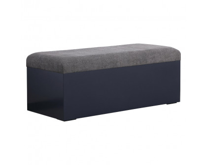 Elegant 42" Storage Bench - Black (AF110442BL)