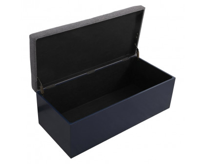 Elegant 42" Storage Bench - Black (AF110442BL)