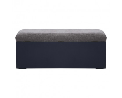 Elegant 42" Storage Bench - Black (AF110442BL)