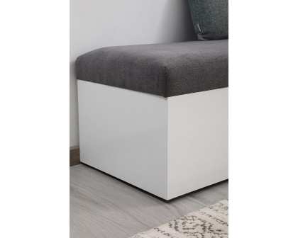 Elegant 42" Storage Bench - White (AF110442WH)