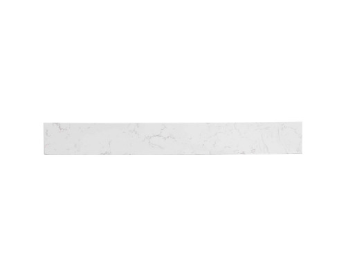 Elegant Backsplash - White Marble, D 32" (BS1132CW)