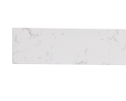 Elegant Backsplash - White Marble, D 32" (BS1132CW)