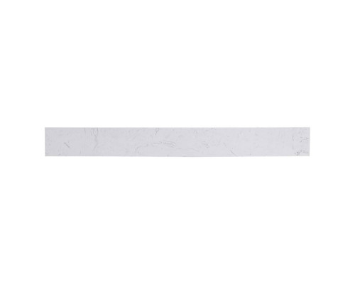 Elegant Backsplash - White Marble, D 36" (BS1136CW)