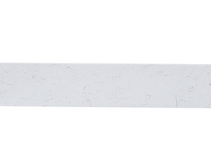 Elegant Backsplash - White Marble, D 48" (BS1148CW)