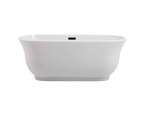 Elegant Bathtub - White, D 59" (BT10259GW)