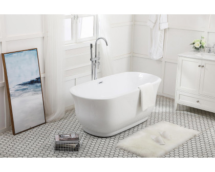 Elegant Bathtub - White, D 59" (BT10259GW)