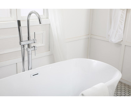 Elegant Bathtub - White, D 59" (BT10259GW)