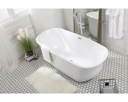 Elegant Bathtub - White, D 67" (BT10267GW)