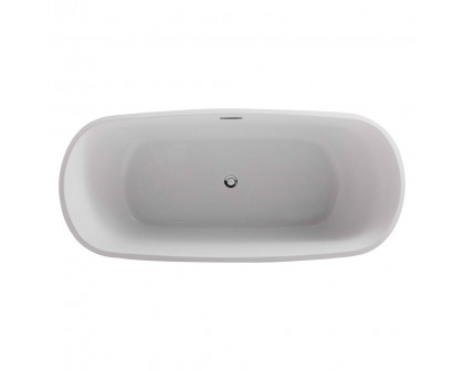 Elegant Bathtub - White, D 67" (BT10267GW)