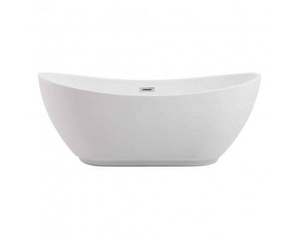 Elegant - Soaking Double Slipper Bathtub