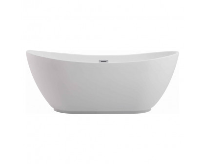 Elegant - Soaking Double Slipper Bathtub