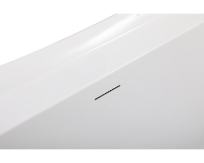 Elegant Bathtub - White, D 59" (BT10459GW)