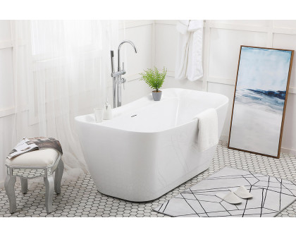 Elegant Bathtub - White, D 59" (BT10459GW)