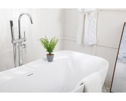 Elegant Bathtub - White, D 59" (BT10459GW)