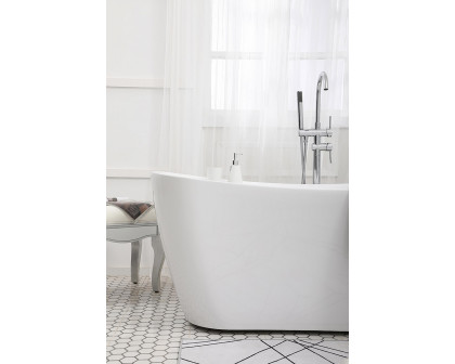 Elegant Bathtub - White, D 59" (BT10459GW)