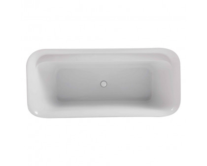 Elegant Bathtub - White, D 67" (BT10467GW)