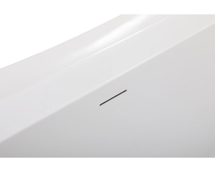 Elegant Bathtub - White, D 67" (BT10467GW)