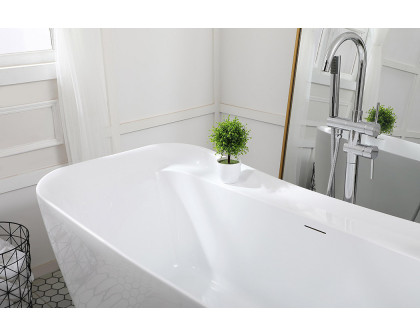 Elegant Bathtub - White, D 67" (BT10467GW)