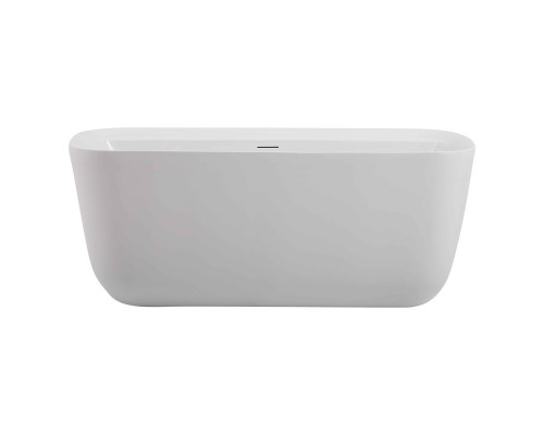 Elegant Bathtub - White, D 59" (BT10559GW)