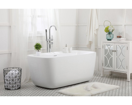 Elegant Bathtub - White, D 59" (BT10559GW)