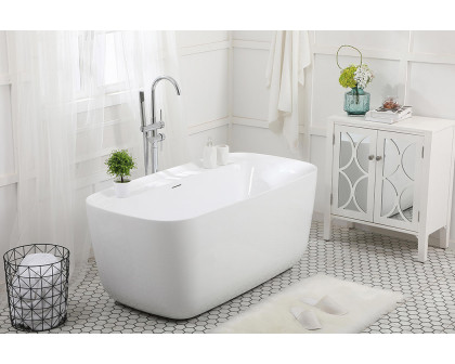 Elegant Bathtub - White, D 59" (BT10559GW)