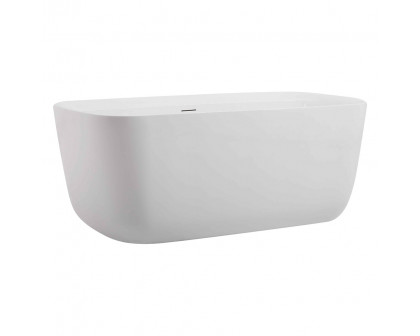 Elegant Bathtub - White, D 59" (BT10559GW)