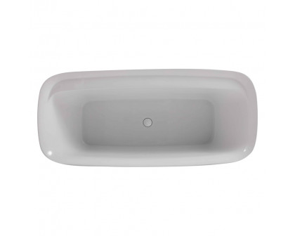 Elegant Bathtub - White, D 67" (BT10567GW)