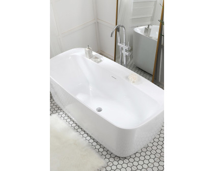 Elegant Bathtub - White, D 67" (BT10567GW)