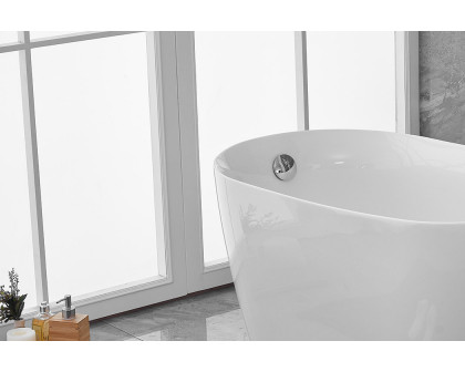 Elegant - Soaking Single Slipper Bathtub