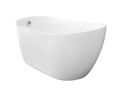 Elegant - Soaking Single Slipper Bathtub