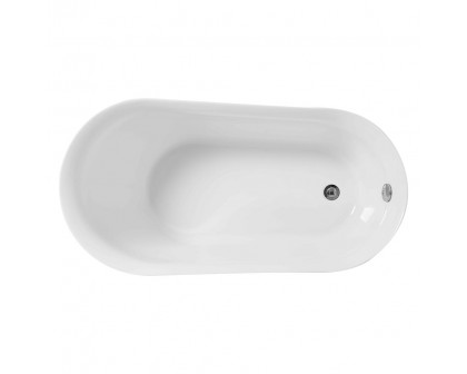 Elegant - Soaking Single Slipper Bathtub