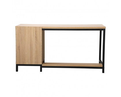 Elegant - Emerson Industrial Single Cabinet Desk (DF11003MW)