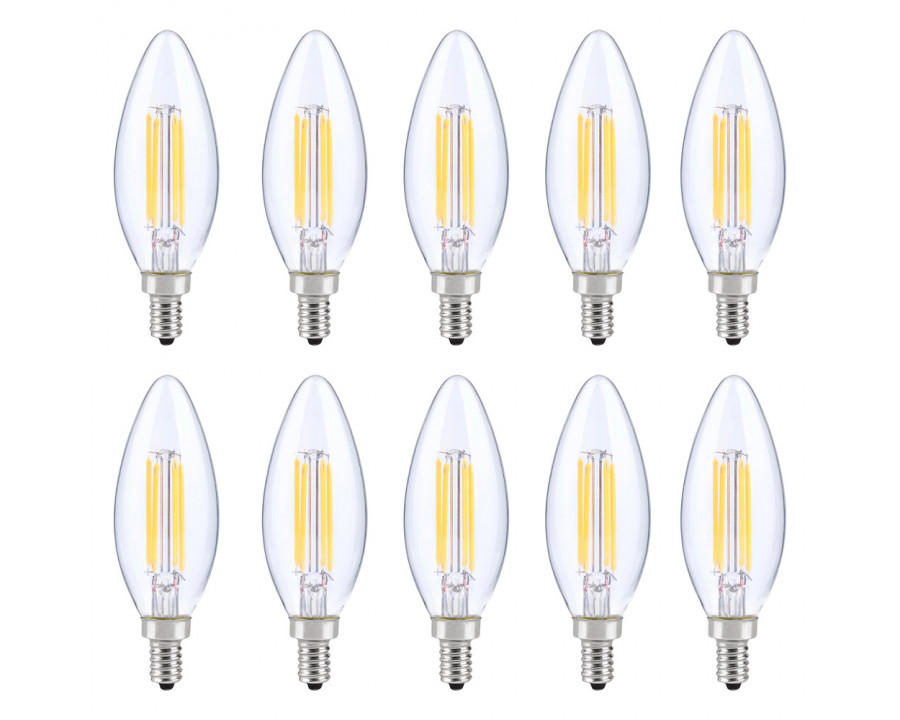 Elegant Light Bulbs - 2700K, 6 W (E12LED105-10PK)