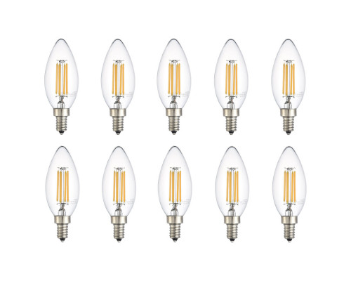 Elegant Light Bulbs - 3000K, 6 W (E12LED115-10PK)