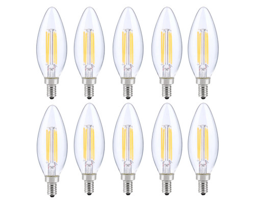 Elegant Light Bulbs - 5000K, 6 W (E12LED125-10PK)