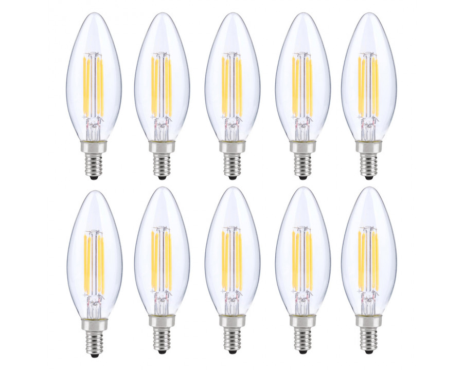 Elegant Light Bulbs - 5000K, 6 W (E12LED125-10PK)