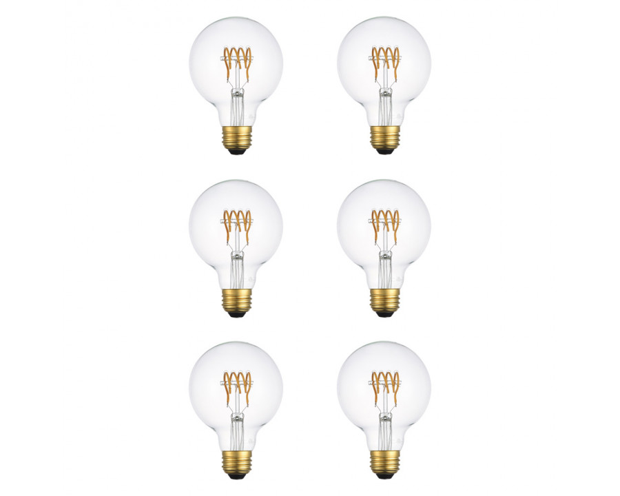 Elegant Light Bulbs - 3000K (G25LED103-6PK)