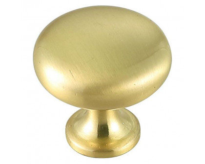 Elegant Cadon Cabinet Knob, Set of 10 - Brushed Gold (KB2002-GD-10PK)