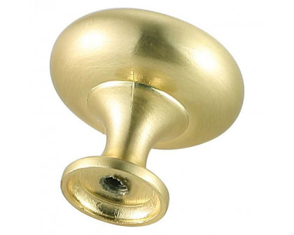 Elegant Cadon Cabinet Knob, Set of 10 - Brushed Gold (KB2002-GD-10PK)