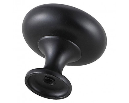 Elegant Cadon Cabinet Knob, Set of 10 - Matte Black (KB2002-MB-10PK)