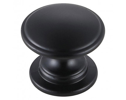 Elegant Cadon Cabinet Knob, Set of 10 - Matte Black (KB2004-MB-10PK)