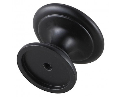 Elegant Cadon Cabinet Knob, Set of 10 - Matte Black (KB2004-MB-10PK)