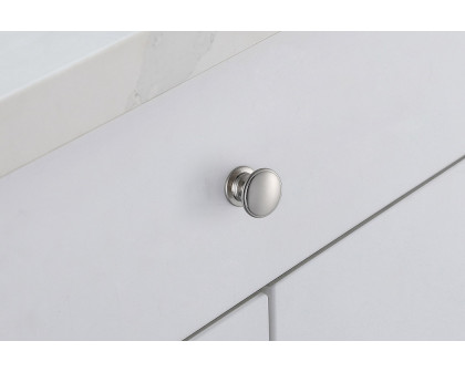 Elegant Cadon Cabinet Knob, Set of 10 - Brushed Nickel (KB2004-NK-10PK)