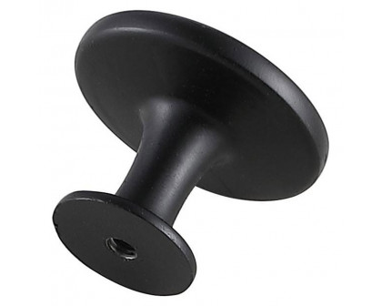 Elegant Cadon Cabinet Knob, Set of 10 - Matte Black (KB2005-MB-10PK)