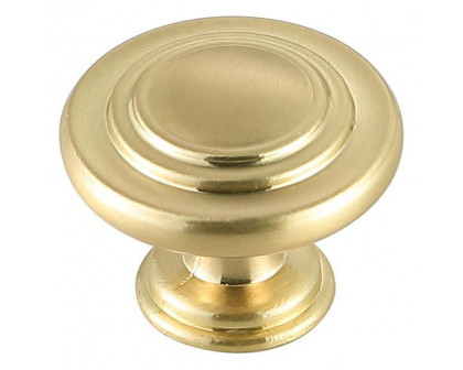 Elegant Cadon Cabinet Knob, Set of 10 - Brushed Gold (KB2006-GD-10PK)