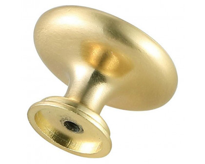 Elegant Cadon Cabinet Knob, Set of 10 - Brushed Gold (KB2006-GD-10PK)